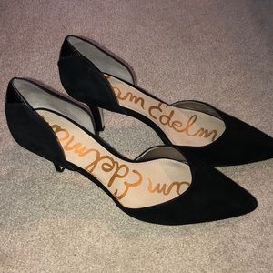 Sam Edelman Black Heels
